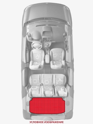 ЭВА коврики «Queen Lux» багажник для Bentley Brooklands Coupe